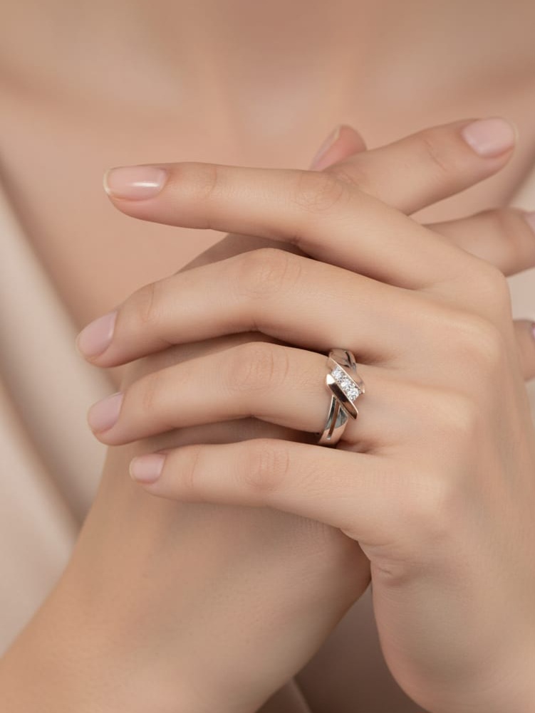 SILBERRING MIT GOLD UND 1159.10 bild 2